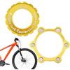 Generic Adattatore per tappo centrale per bicicletta 54 x 44 mm 6 bulloni | Adattatore copribicicletta per campeggio, escursionismo, viaggi, sopravvivenza, cortile, passerella