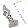 Dcrxz Viti per pinne per tavola da surf, in acciaio inox, 4 set di viti a molla per tavole lunghe, SUP gonfiabili, tavole da paddle