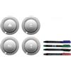 Aundhegrtt Segnapalla da Golf Resistente Allineamento Practice Penna | Strumento per allenamento all'aperto, include penna per marcature personalizzate.