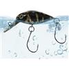 ccuzs Artificiale Pesce Bass Esca Da Pesca Con Ami | Esche Siluro Galleggiante Realistiche per Fiume Lago Persico Trota Luccio