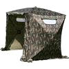 UHATEX Tenda da pesca per 2 persone, tenda da pesca alla carpa, tenda pop-up mimetica, si monta e smonta in 30 secondi da solo dal produttore tedesco con oltre 10 anni di esperienza