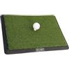 Yjcnelcr Tappetino compatto da golf | Tappetino da golf in erba artificiale, base in ABS, installazione per balcone, garage, cortile, per principianti