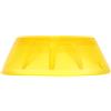 BESTonZON Rullo Guida per Rimorchio Barca Giallo, PVC, Montaggio Laterale | Accessorio Cappuccio Terminale, Fermarullo e Supporti Laterali, per Scafo Yacht e Fermaprua