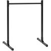 ZXQVLMRS Set di 2 barre per dip in acciaio, regolabili in altezza, per palestra domestica, stabile stazione fitness per allenamento della parte superiore del corpo, allenamento della forza, dip, sollevamento