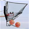 Generic Pallacanestro rimbalzante Trainer - Macchina da tiro portatile con telaio in acciaio per una pratica efficiente - Design girevole a 180° per uso interno ed esterno