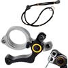 Generic Taglierina per treccia da pesca, per treccia da pesca, per | Treccia di - Piccole forbici con corda di sicurezza intrecciate portatili per esterno