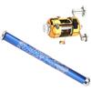 Generisch Canna telescopica combinata con mulinello e attrezzatura da pesca a traino | Canna da pesca per viaggi all'aperto, campeggio, gite quotidiane, compleanno, vacanze, Natale, Capodanno cinese