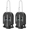 Tomantery Contatore di Punteggi Portatile da 2 Pezzi, Contatore di Colpi | Contacolpi in ABS, display compatto a 2 cifre, leggero 31 g, per borse sportive e da esterno
