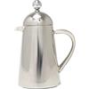 La Cafetière Havana in acciaio inox a doppia parete, tre tazze, confezione regalo, argento