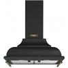 Smeg KC16AOE Cappa aspirante a parete 60 cm Classe A Nero, Oro