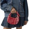 Levi's Mini borsa Baby Brooklyn da donna con manico annodato in twill 100% cotone