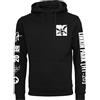 MERCHCODE Linkin Park Anniversary Logo Hoody Black M Felpa con Cappuccio, Nero, M Uomo