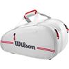 Wilson Borsa per racchette Wilson Padel Team Bag Off White