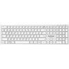 Nilox TECLADO PRO WIRELESS SILVER ESPANOL, full size (100%), wireless, USB + Bluetooth, tasti a membrana, QWERTY, bianco