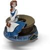 Iron Studios Figurina anime della Principessa Belle di Disney, altezza 15 cm, realizzata in PVC di alta qualità