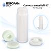 Cartuccia vuota Refill 10 ricaricabile per housing