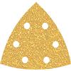 Bosch Accessories Bosch 5x Carta abrasiva EXPERT C470 per levigatrici a delta | per Vernice su legno, Legno duro, Ø 93x93 mm, Grano 40, Professional Accessorio Levigatrice a delta