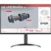 LG 32BR55UK-B Monitor PC 80 cm (31.5") 3840 x 2160 Pixel 4K Ultra HD LED Nero [32BR55UK-B.AEU]
