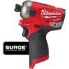 Milwaukee M12 FQID202X 12V LiIon accu slagschroevendraaier set 2x 2.0Ah accu in HD Box 50Nm