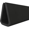 STEIGNER Guarnizione perimetrale in gomma S-1087 Nera 9x15 mm 1 m Profilo in gomma Profilo del morsetto Protezione del bordo Rafforzamento del bordo Profilo a U