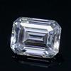 4 X 6 MM Loose Cvd Diamante 0.60 KT Smeraldo Taglio If Trasparenza 1 PC D Colore