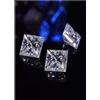 3 Pezzi Lotto If Trasparenza Loose Cvd Diamante Taglio Quadrato D Colore 3 - 3