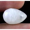 Naturale 7.60 KT Bianco Pietra di Luna Pera Cabochon Gemma Certificato T16103