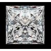 2 MM Loose Cvd Diamante 1 PC Laboratrio Cresciuta 0.05 KT If Chiarezza Quadrato