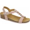 SCHOLL'S Dr. Scholl's Div. Footwear Calzatura Monique Suede + Strass Womens Pale Pink 38 Tomaia Pelle Scamosciata+strass Fodera Tomaia Mi