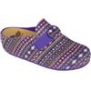 SCHOLL H.F. SHOES ITA. SPA Dr. Scholl's Div. Footwear Lareth Printed Ethnic Microfibre Womens Purple/multi 41 Materiale Tomaia Microfibra Fodera Tomaia Sfo