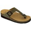 SCHOLL H.F. SHOES ITA. SPA ILARY FLIP-FLOP SUEDE W OLIV42