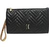 Alviero Martini 1A Classe Alviero Martini Pochette a Mano,Tessuto Rivestito, Chiusura a Clip, Tasca Interna con Zip