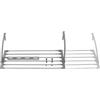 Jata Hogar HTEN2402 - Stendibiancheria estensibile per balcone e termosifone, 6 m di stendino, in acciaio inox, pieghevole, con 20 mollette e clip per calzini
