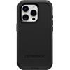OtterBox Cover per iPhone 15 Pro Defender, resistente a shock e cadute, cover ultra robusta, testata 5x vs norme MIL-STD 810G,Nero, Senza Retail Package