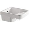 CERAMICA GALASSIA Lavatoio Minerva cm. 45x53xh26 in ceramica bianco - Cod. Articolo: 2008