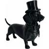Figurina di cane bassotto da esposizione, per esposizione - per decorare casa