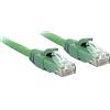 Lindy Cavo di Rete Cat.6 U/UTP Verde, 0.3m