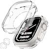 Goton, Custodia paraurti per Apple Watch 49 mm, protezione dello schermo non inclusa, sottile, morbida, in TPU, protettiva, per iWatch Ultra 3/Ultra 2/Ultra, confezione da 2, trasparente+trasparente