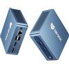 BMAX Mini Pc 6 GB RAM 128 GB eMMC Intel Celeron J3355 (fino a 2,5 GHz) | W-11 Home Supporta Dual HDMI 4K, WiFi 2.4/5G, Bluetooth 5.0, accensione automatica,WOL, Mini computer per Ufficio/Casa/Affari