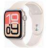 Apple Watch SE (2025) starlight aluminium 44mm starlight sport band Size S/M