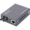 Digitus DN82110 Convertitore 10/100/1000 Gigabit Media Converter Rj45 Fibra Ottica St 1000Base-Sx,, RJ45/ST - 850nm - Gigabit, Multimode