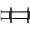 Itb Supporto monitor TV parete ( 25 Kg ) VESA 400 x 400 TOP Staffa a bandiera Nero