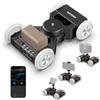 NEEWER DL400 Carrello Fotocamera Motorizzato Aggiornato con Controllo App | Doppio Motore, Autonomia 5 Ore, Compatibile con GoPro iPhone Android Smartphone Fotocamera DSLR Videocamera, Ruote Bianche