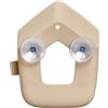 Elho Cosy Mangiatoia per uccelli - Fungo Beige | 9,8 x 18,6 x 23,1 cm (lunghezza x larghezza x altezza). Spazio per mangime per uccelli da 1 kg