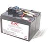 APC APC Replacement Battery Cartridge #48 - Batteria UPS - 1 batteria x - Piombo - per P/N: SMT750, SMT750C, SMT750CUS, SMT750I, SMT750TW, SMT750US, SUA750ICH-45, SUA750-TW RBC48