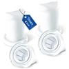 VIOKS Set di 4 filtri di ricambio per aspirapolvere Vorwerk a batteria - Vorwerk Folletto VC100 Filtro/Folletto VC100 Accessori per aspirapolvere Folletto