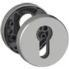 Vachette Rosone rotonda in acciaio inox - Chiave I - LC - Venduto da 2 - Vacchetta