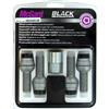 McGard Set di bulloni sferici McGard 4 pezzi Black Edition E170 Nero