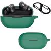 Lemxiee Custodia in silicone flessibile per auricolari Beats Solo Buds (2024) - Verde