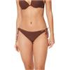 YSABEL MORA. Slip Bikini Annodato Tessuto Traforato. Mini Lacci Laterali. da Abbinare a Un Top Bikini per Creare Il Bikini Perfetto. Collezione Sand.